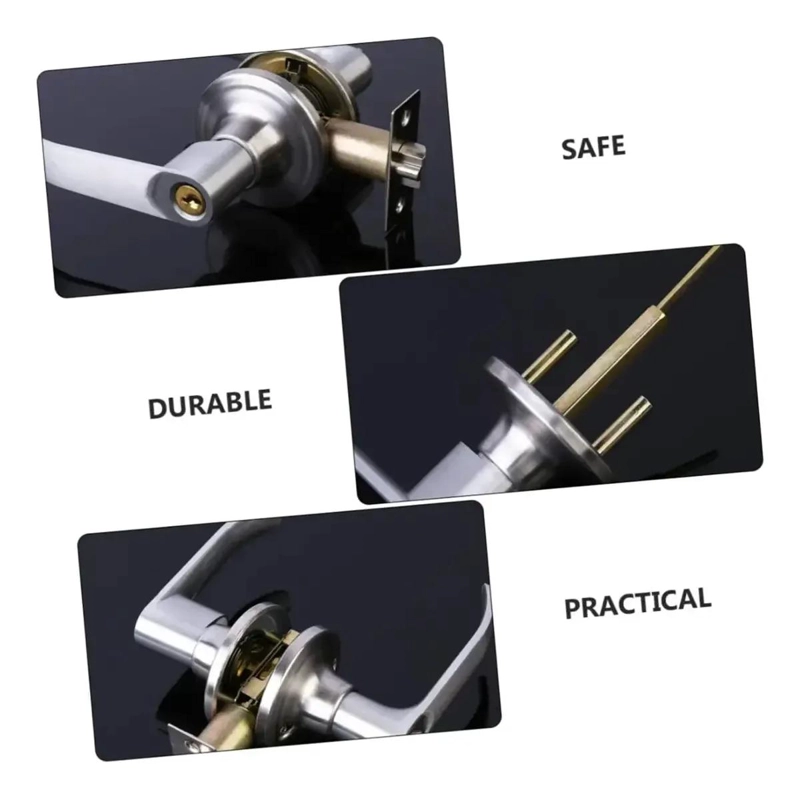 CERRADURA CON MANIJA PARA PUERTA DE RECAMARA O PRINCIPAL - 5