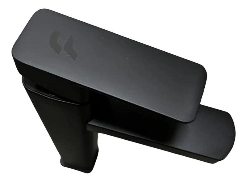 LLAVE MONOMANDO DE LUJO ACERO INOXIDABLE NEGRO - 4