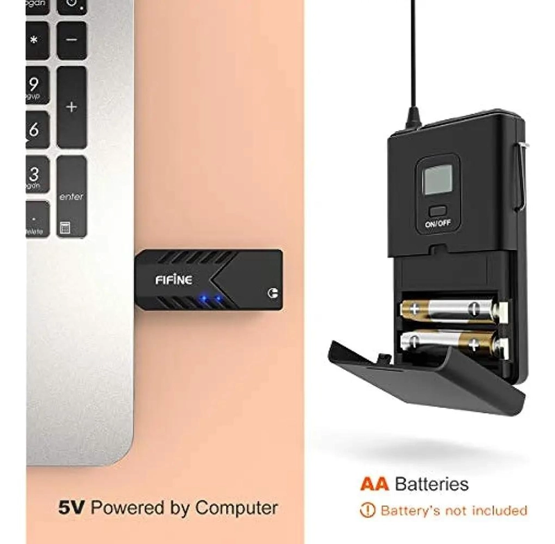MICROFONO CORBATERO USB CONDENSADOR CARDIOIDE - 4