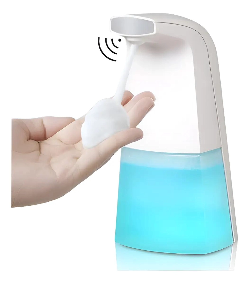 DISPENSADOR DE JABON LIQUIDO AUTOMATICO CON SENSOR INFRAR - 1