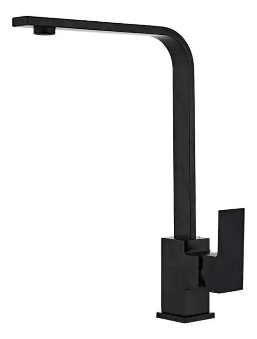 LLAVE MONOMANDO PARA LAVAPLATOS NEGRO MATE - 1