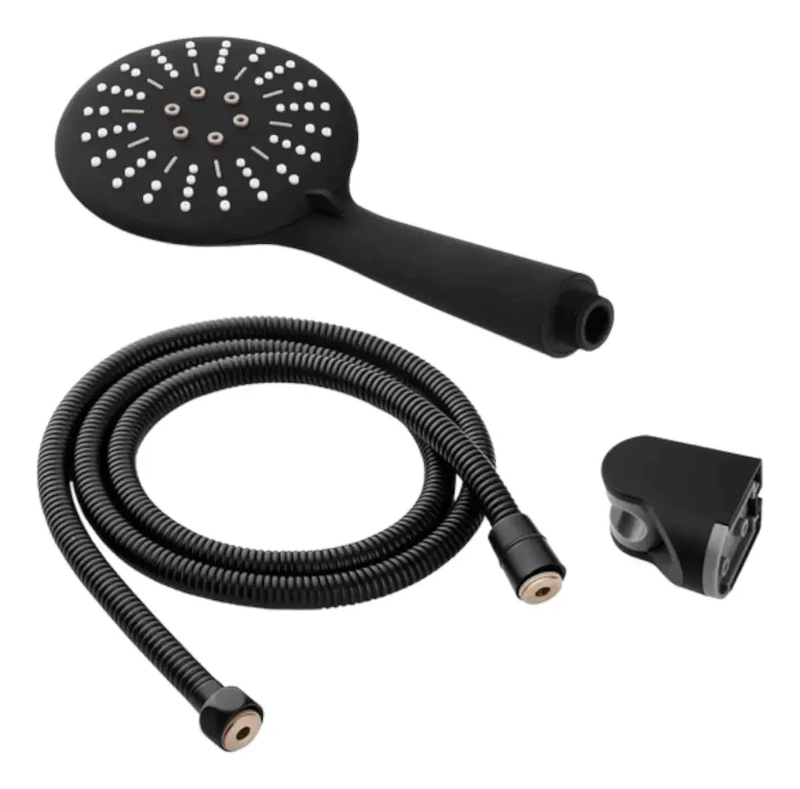 LLAVE MONOMANDO PARA TINA Y DUCHA NEGRO MATE - 3
