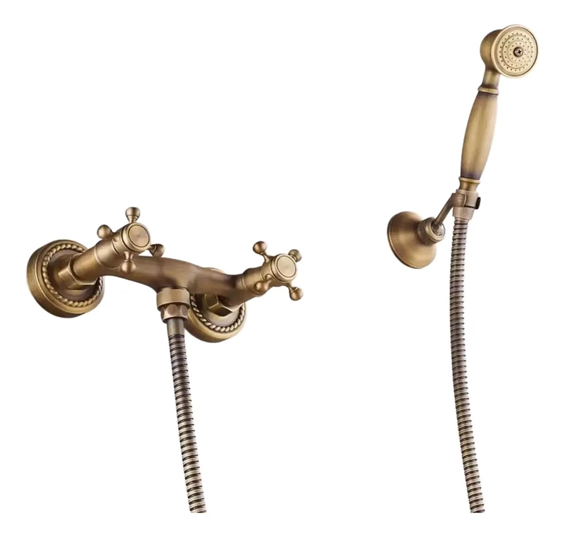 LLAVE MONOMANDO MONOBLOCK PARA DUCHA ESTILO VINTAGE - 1