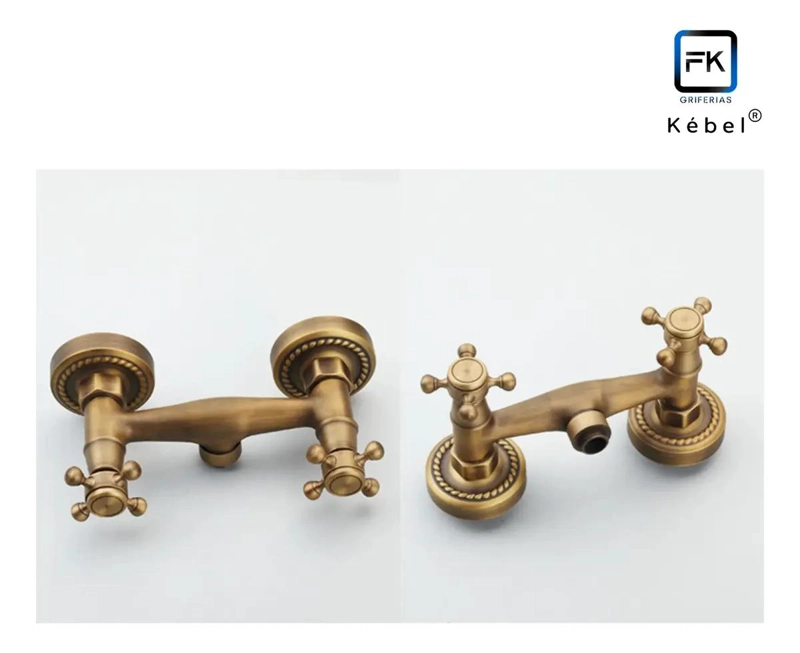 LLAVE MONOMANDO MONOBLOCK PARA DUCHA ESTILO VINTAGE - 4