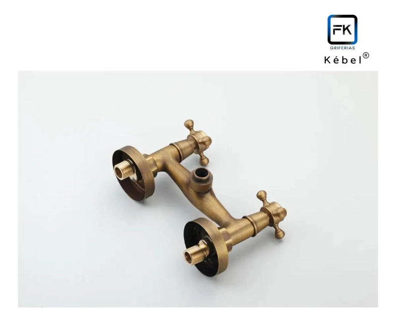 LLAVE MONOMANDO MONOBLOCK PARA DUCHA ESTILO VINTAGE - 5