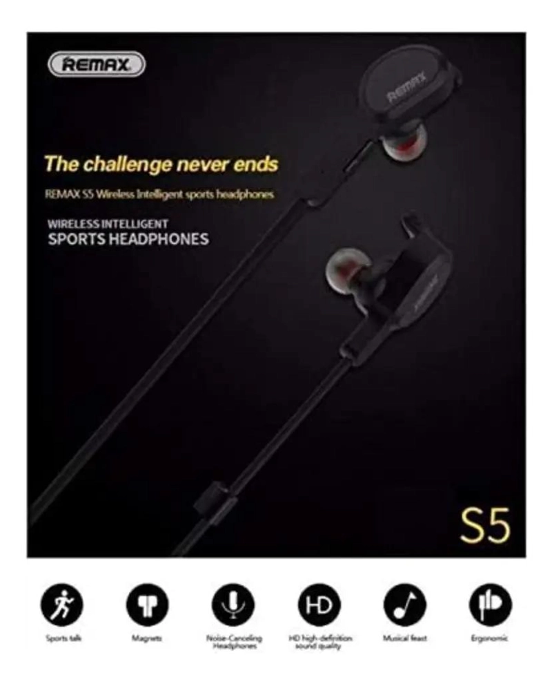 AUDIFONOS IN EAR BLUETOOTH NEGRO RM-S5 - 4