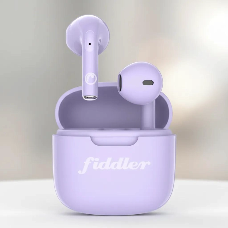 AUDIFONO INALAMBRICO MINI POD TOUCH COLOR MORADO - 1