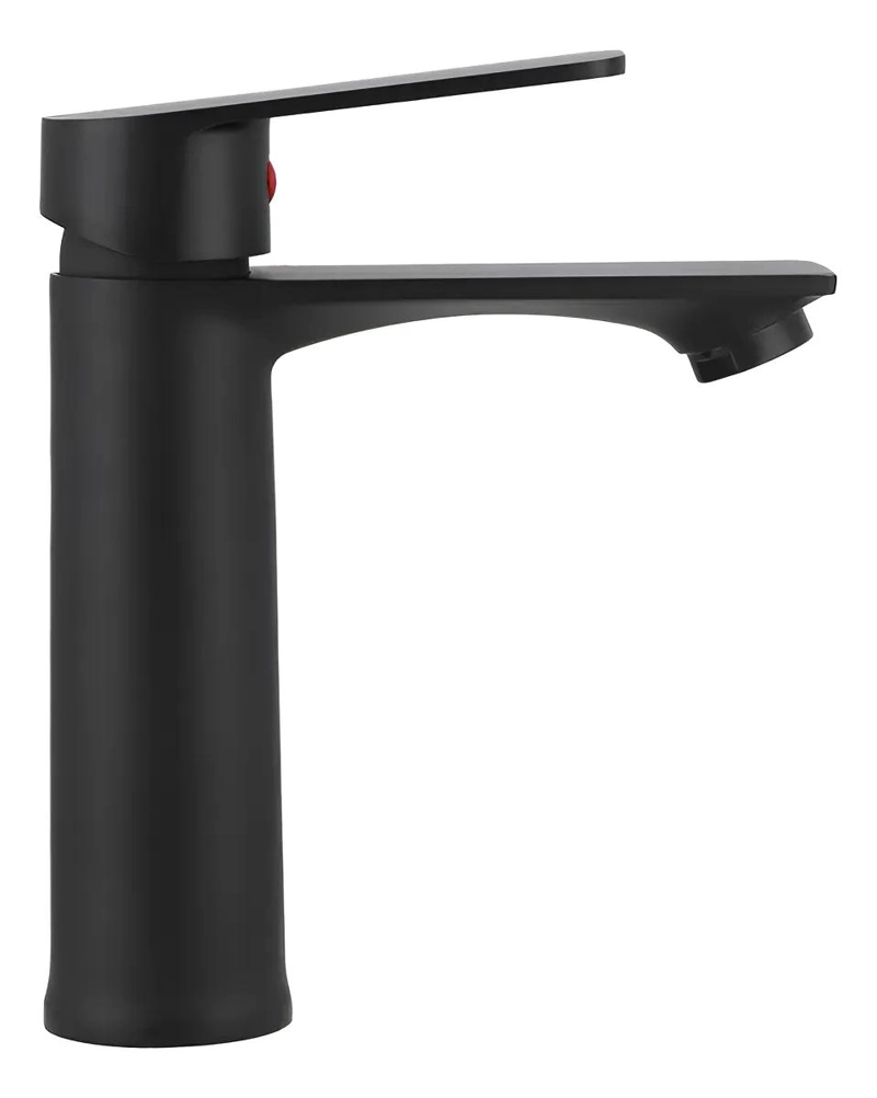 LLAVE MONOMANDO PARA LAVAMANOS COLOR NEGRO - 2