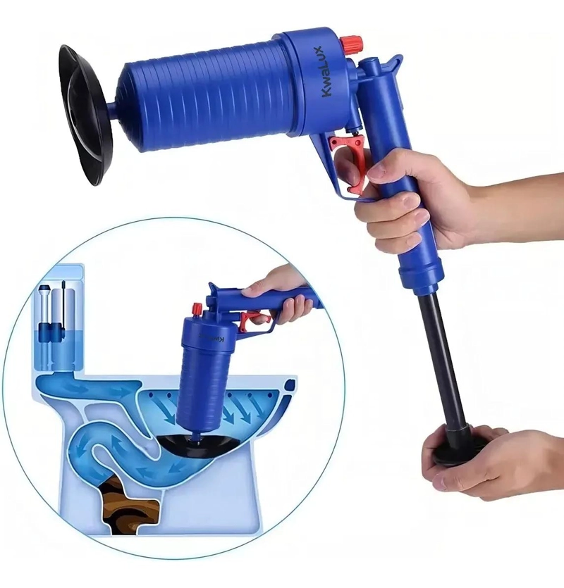 DESTAPADOR DE BAÑO Y CAÑERIAS POR AIRE COMPRIMIDO - 2