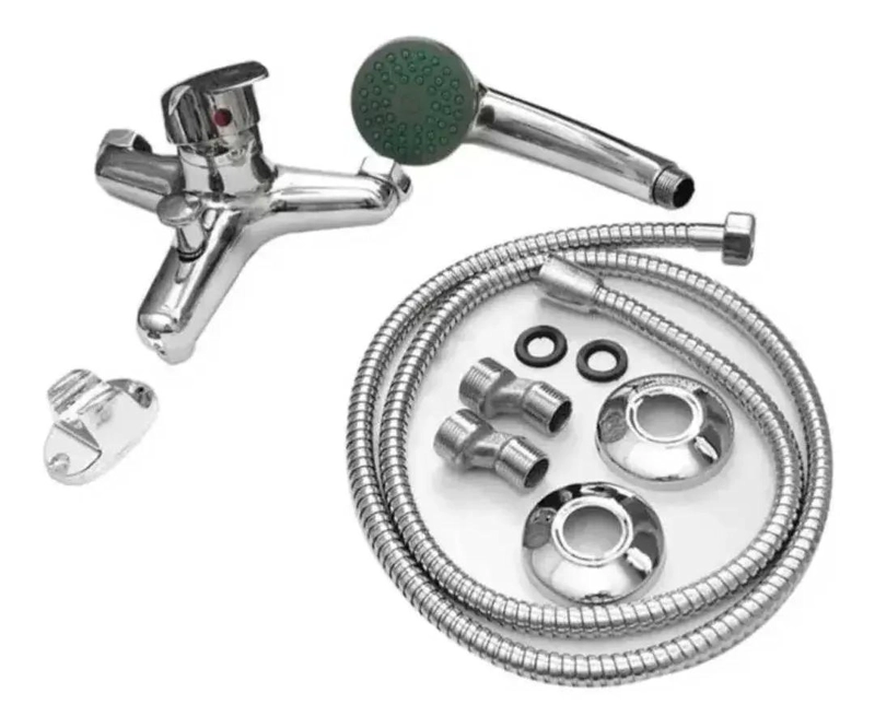 LLAVE MONOMANDO CROMADA PARA TINA Y DUCHA - 4