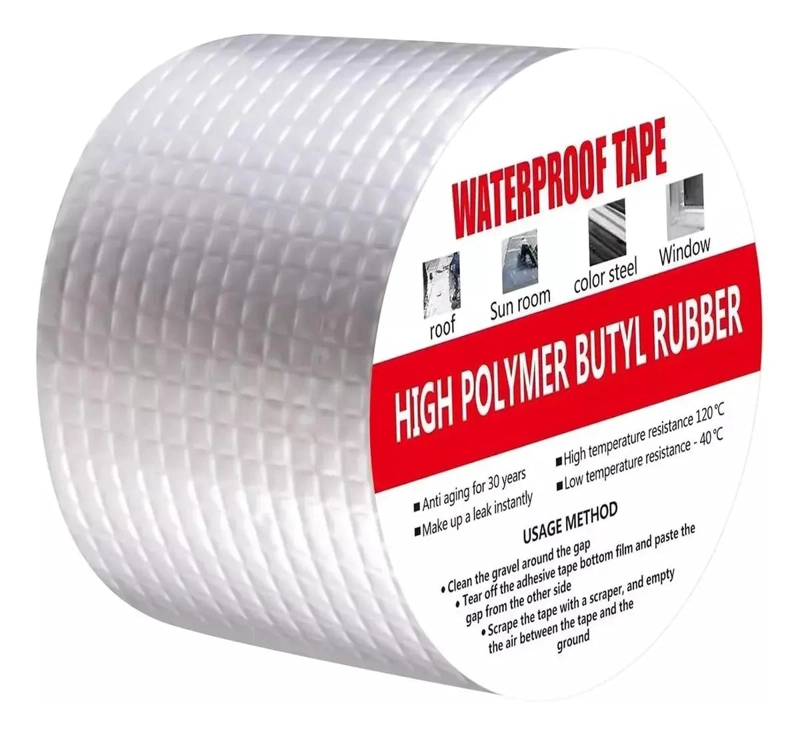 CINTA SELLADORA BUTILO IMPERMEABLE 100MM X 10M - 1