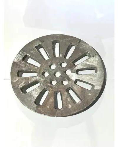 REJILLA PARA PILETA DE ALUMINIO REDONDA 16 CM - 2