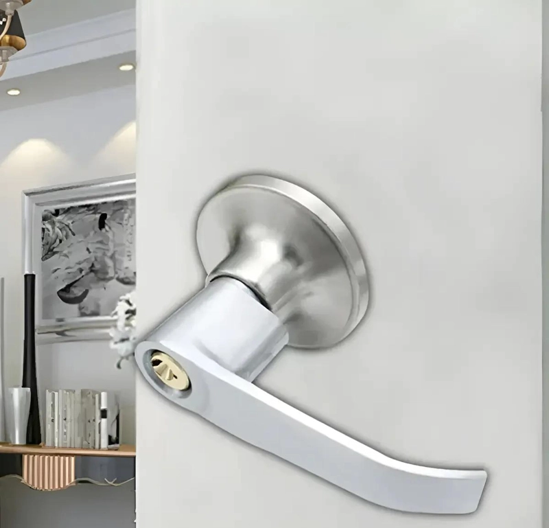 CERRADURA CON MANIJA PARA PUERTA DE RECAMARA O PRINCIPAL - 4