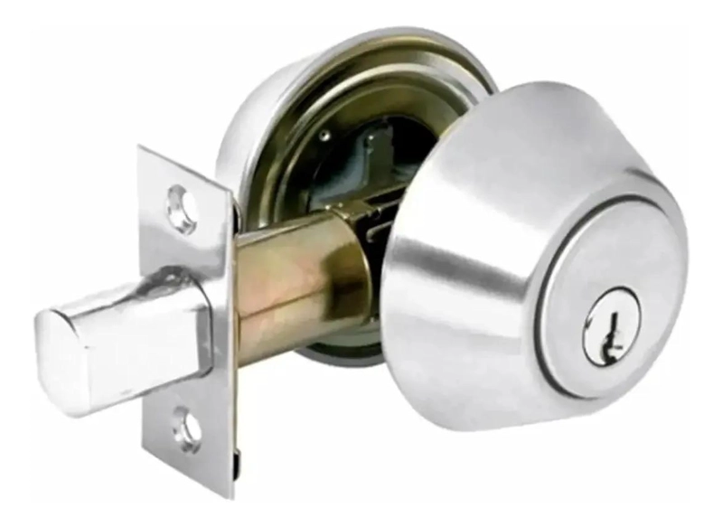 SET 3 CERRADURAS DE SEGURIDAD CON CERROJO ACERO INOX - 2