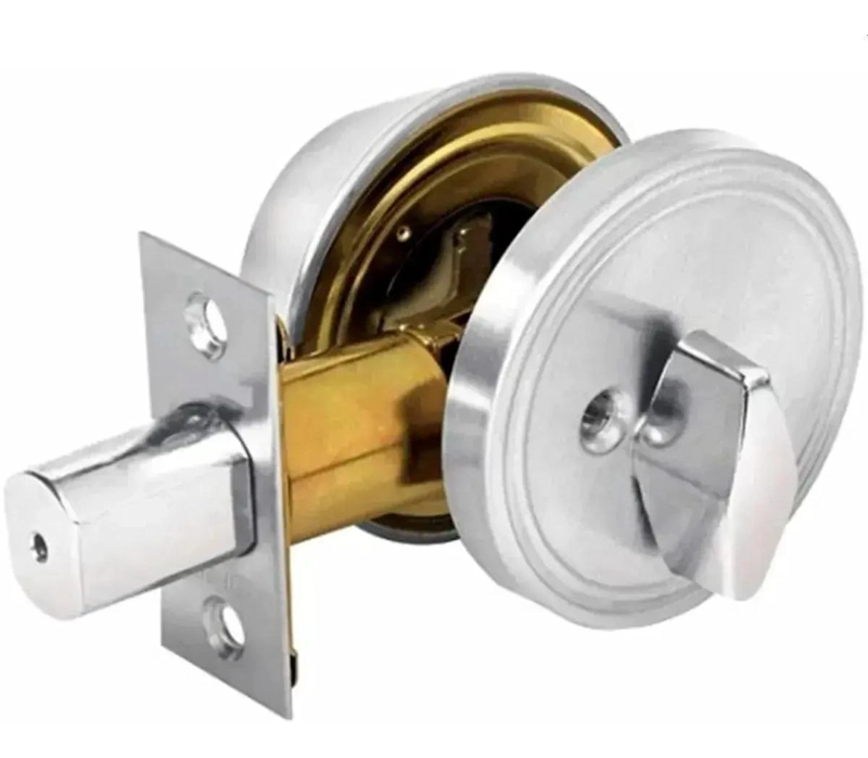 SET 3 CERRADURAS DE SEGURIDAD CON CERROJO ACERO INOX - 3