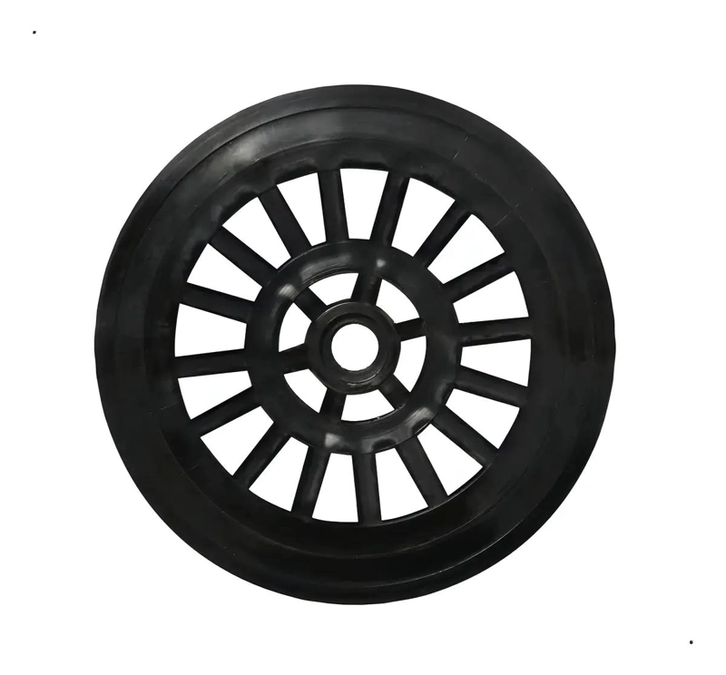 REJILLA REDONDA DE PVC NEGRA 10 CM PARA PILETA - 2