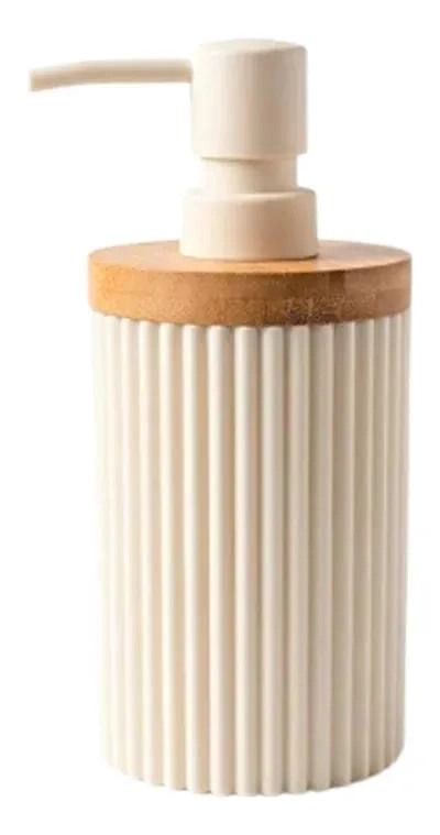 DISPENSADOR DE JABON Y LOCION PARA BAÑO 350ML - 1