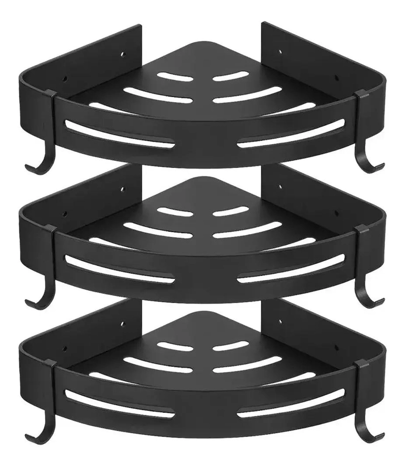 SET DE 3 ORGANIZADORES PARA DUCHA Y BAÑO - 1