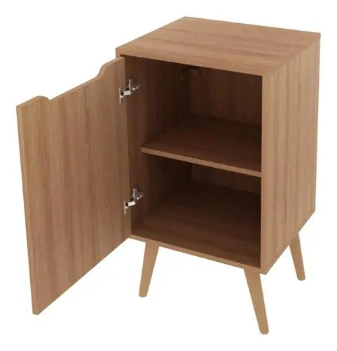 GABINETE PARA BAÑO COLOR MARRON CON DISEÑO COMPACTO - 3