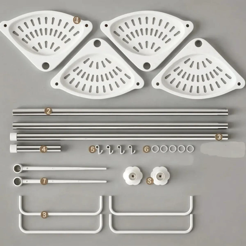 ORGANIZADOR ESQUINERO VERTICAL PARA DUCHA Y BAÑO - 3