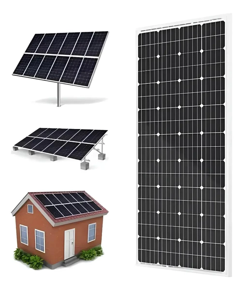 PANEL SOLAR 100W 12V 36 CELDAS MONOCRISTALINO - 1