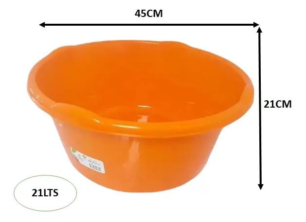 PACK 3 PALANGANAS CUBETAS DE BAÑO 21 LITROS - 5