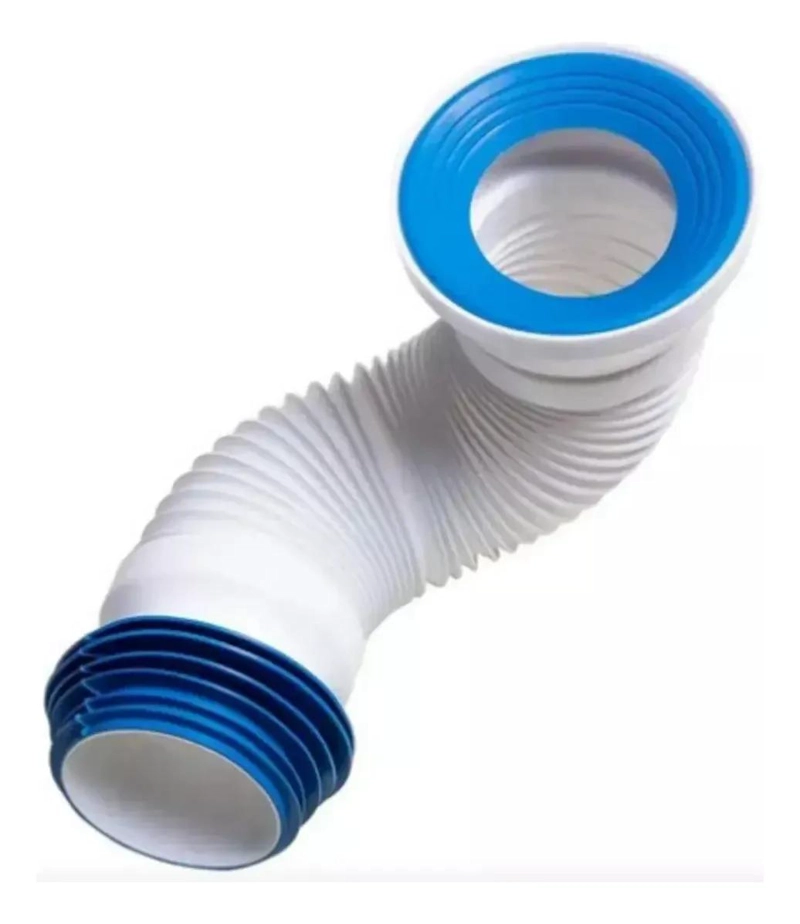 ADAPTADOR FLEXIBLE CON SELLO ANTIFUGA PARA TUBO WC - 1