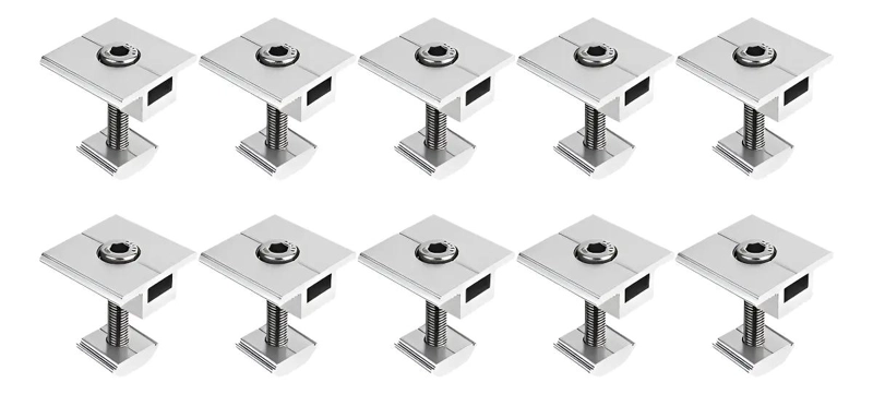 PACK 10 ABRAZADERAS PARA PANEL SOLAR 35MM - 1