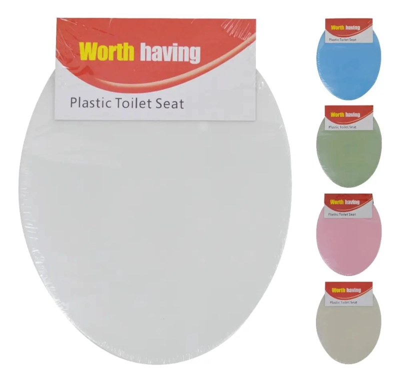 ASIENTO Y TAPA CIERRE LENTO PARA INODORO VARIOS COLORES - 2