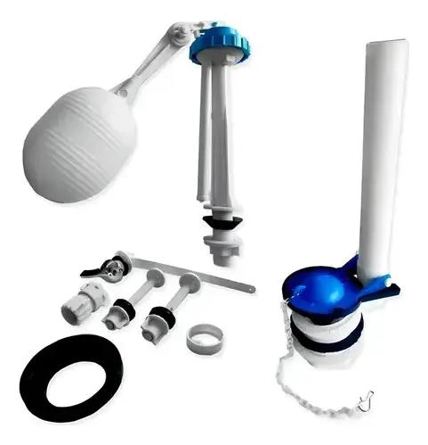 KIT REPUESTO ESTANQUE WC UNIVERSAL PARA SANITARIOS - 1