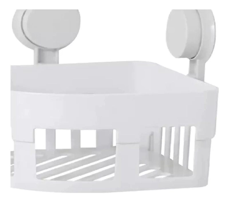 ORGANIZADOR ESQUINERO PARA DUCHA CON VENTOSA FUERTE - 5