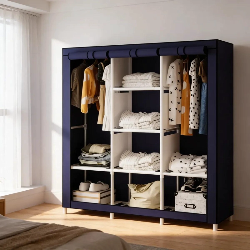 ARMARIO ROPERO ARMABLE GRANDE PARA BAÑO Y DORMITORIO - 1