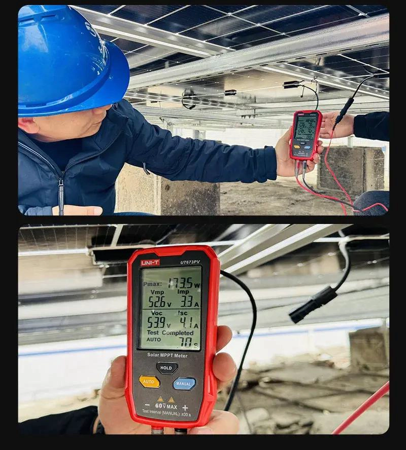 TESTER PARA PANELES SOLARES 12 A 60V - 2