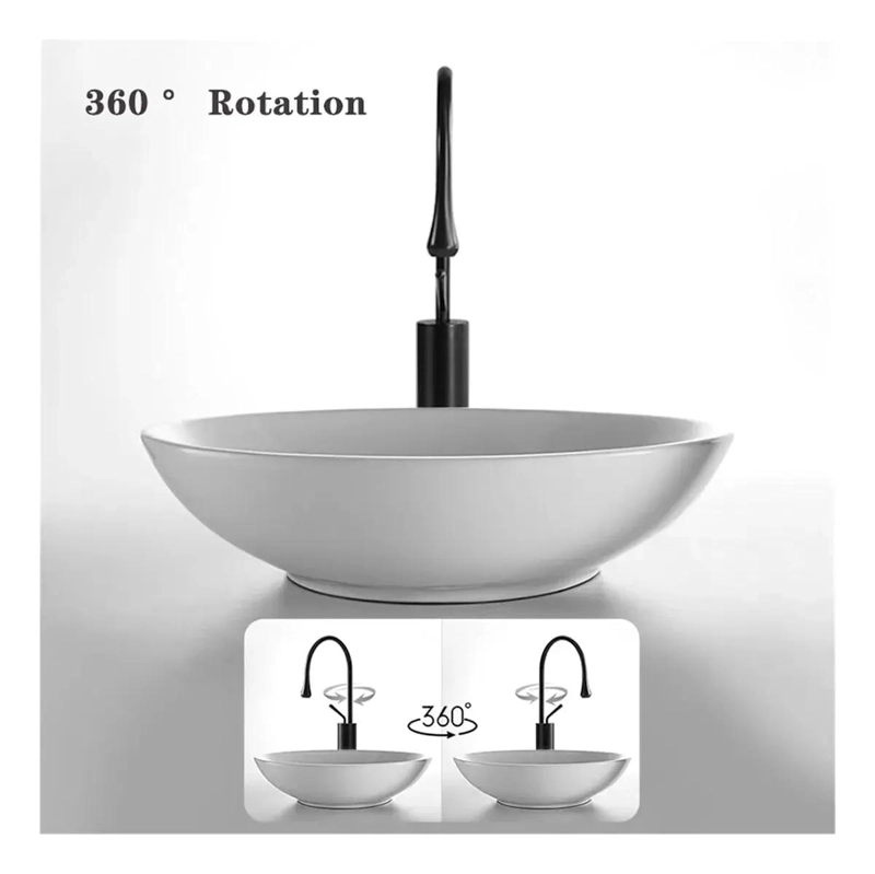 GRIFO MEZCLADOR MONOMANDO PARA LAVAMANOS DE BAÑO - 5