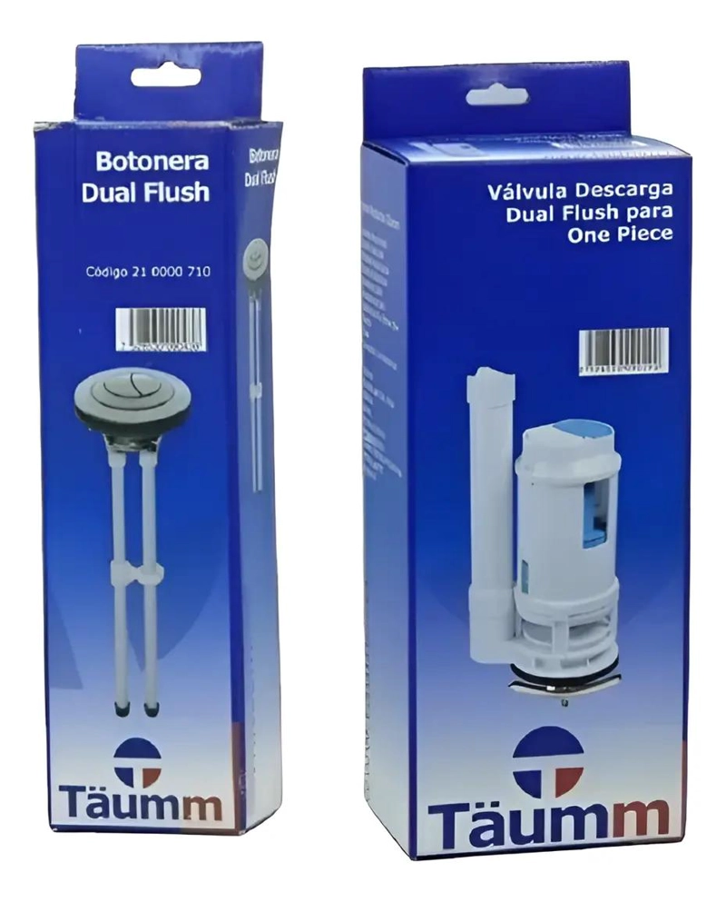 KIT VALVULA COMPLETA PARA ESTANQUE CON BOTON DUALFLUSH - 1