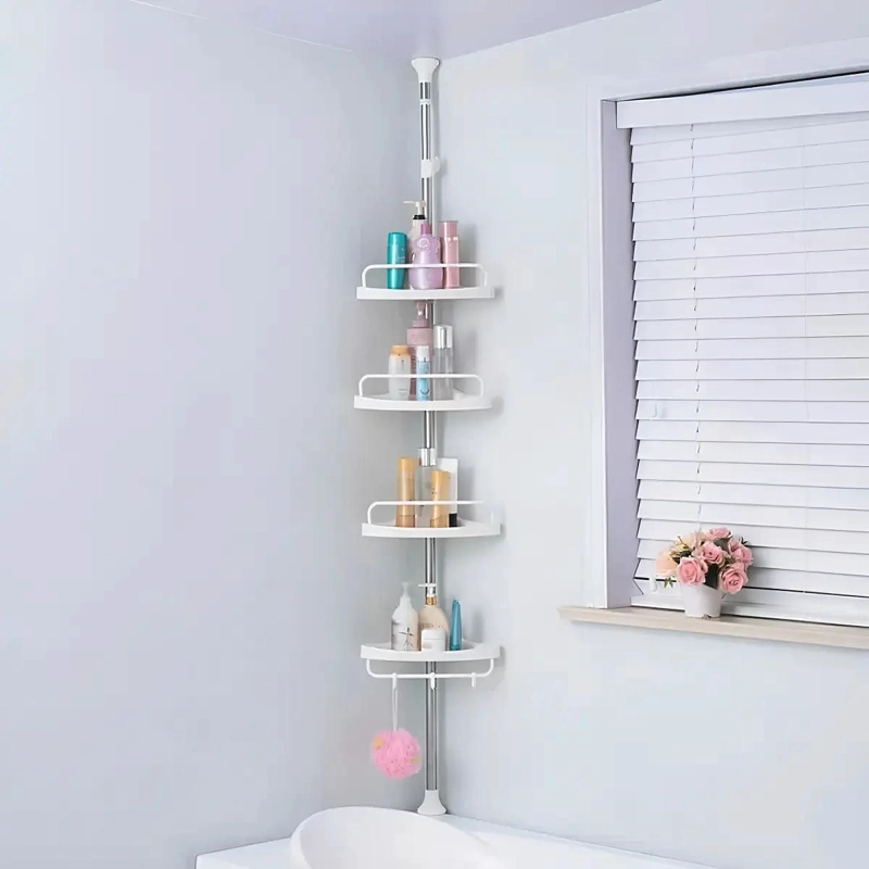 ORGANIZADOR ESQUINERO PARA DUCHA DE 4 NIVELES - 2