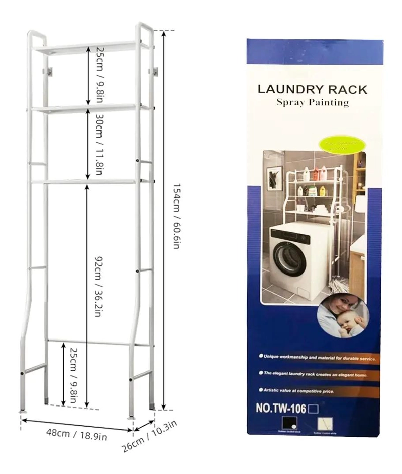 ORGANIZADOR ESTANTE PARA LAVADORA Y BAÑO - 3