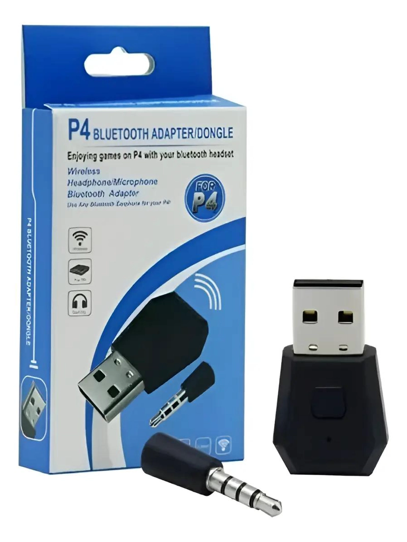 GENÉRICO ADAPTADOR USB BLUETOOTH PARA AURICULARES PS4