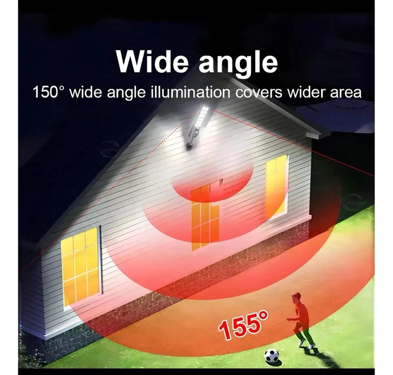 FOCO SOLAR LED EXTERIOR CON SENSOR DE MOVIMIENTO - 3