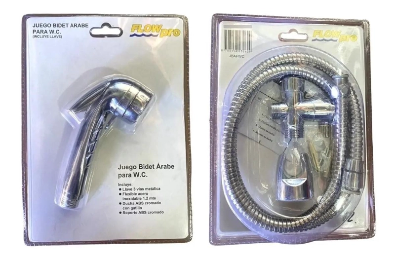 DUCHA BIDET ARABE PARA WC CON CONTROL DE FLUJO - 1