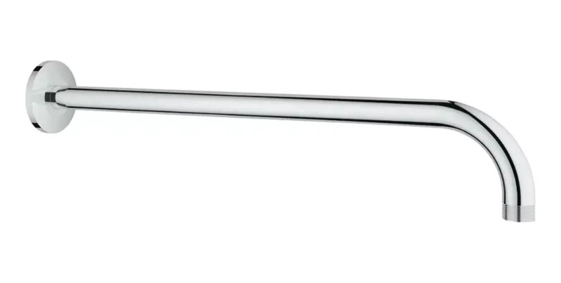 KIT PLATO DE DUCHA CUADRADO INOX 25 CM CON BRAZO 40 CM - 5
