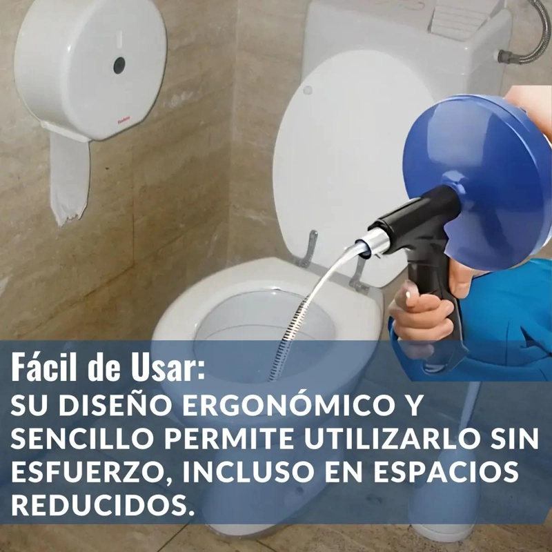 DESTAPA CAÑERIAS PISTOLA SOPAPO 5 METROS - 5