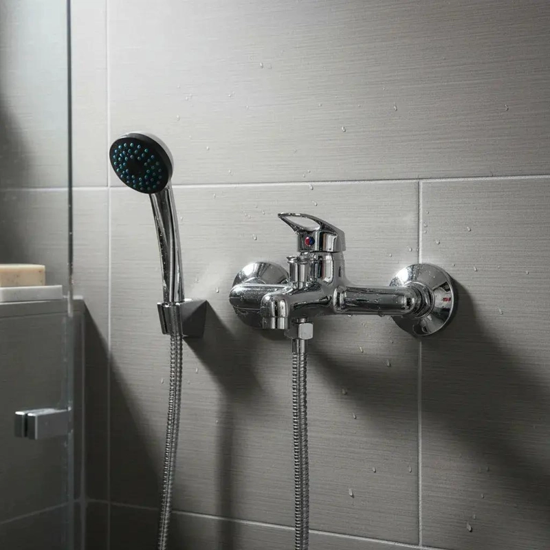 LLAVE MONOMANDO CROMADA PARA TINA Y DUCHA - 4