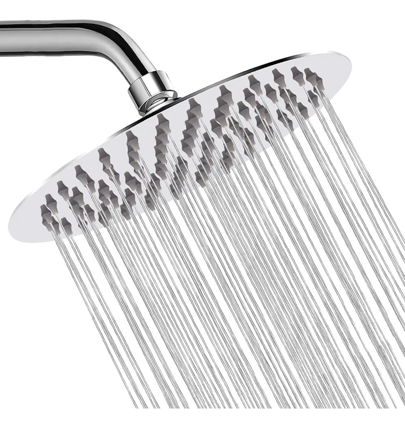 PLATO DE DUCHA REDONDO ACERO INOXIDABLE 20 CM - 1
