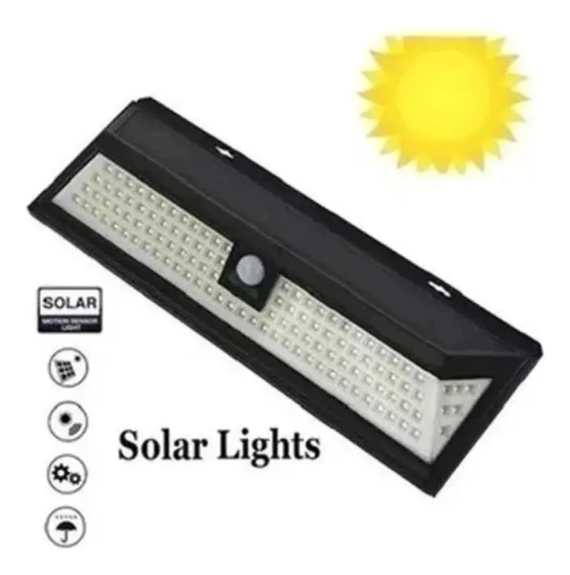FOCO SOLAR EXTERIOR LED CON SENSOR Y LUZ TENUE - 4