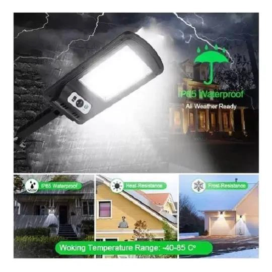 MINI FOCO SOLAR CON 225 LEDS PARA ILUMINACION PUBLICA - 5