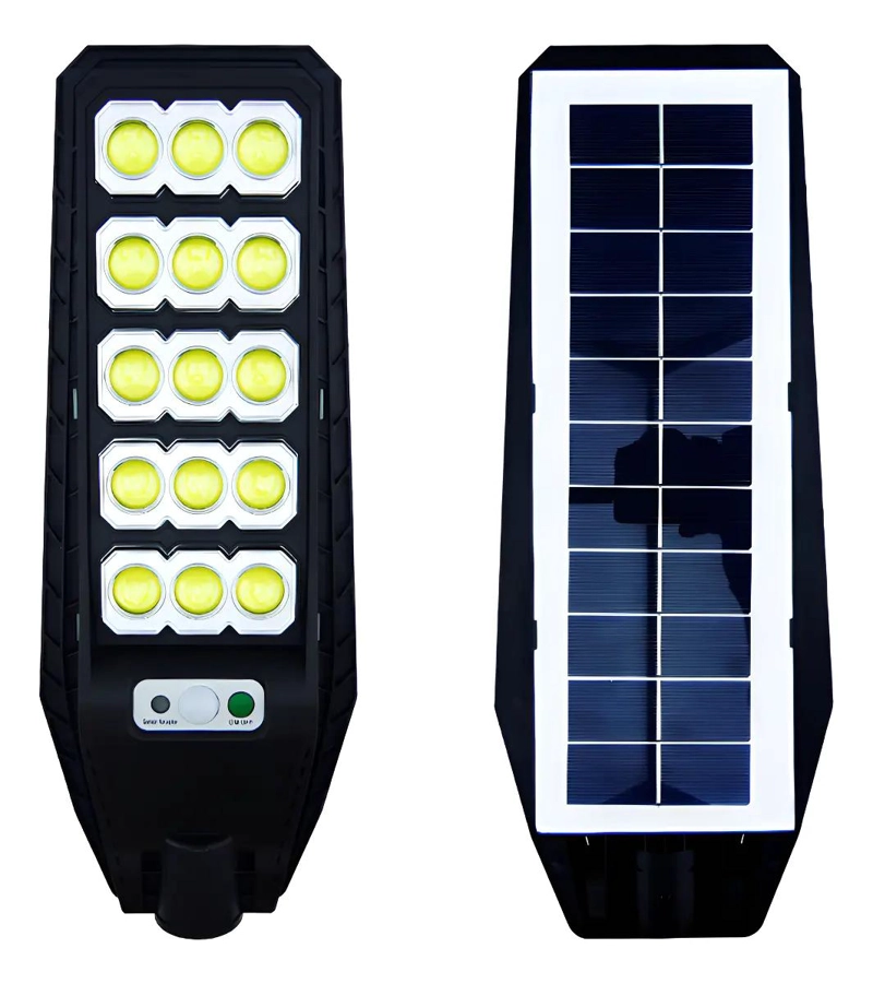 FOCO SOLAR 500W CON BRAZO Y 15 LEDS COB - 1
