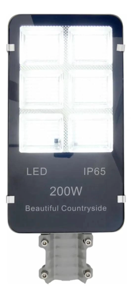 FOCO SOLAR 200W CON 200 LEDS, POSTE Y CONTROL REMOTO - 3