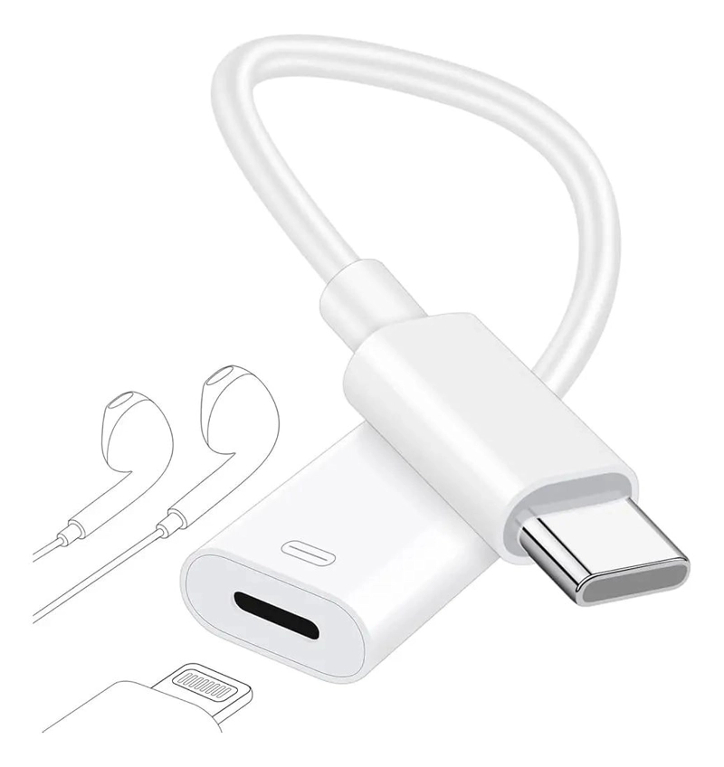 GENÉRICO ADAPTADOR USB TIPO C A AUDIFONOS PARA IPAD Y MACBOOK