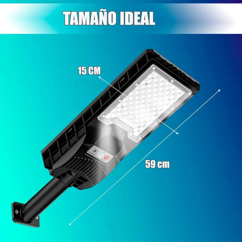 FOCO SOLAR LED EXTERIOR 600W ALTA POTENCIA - 3